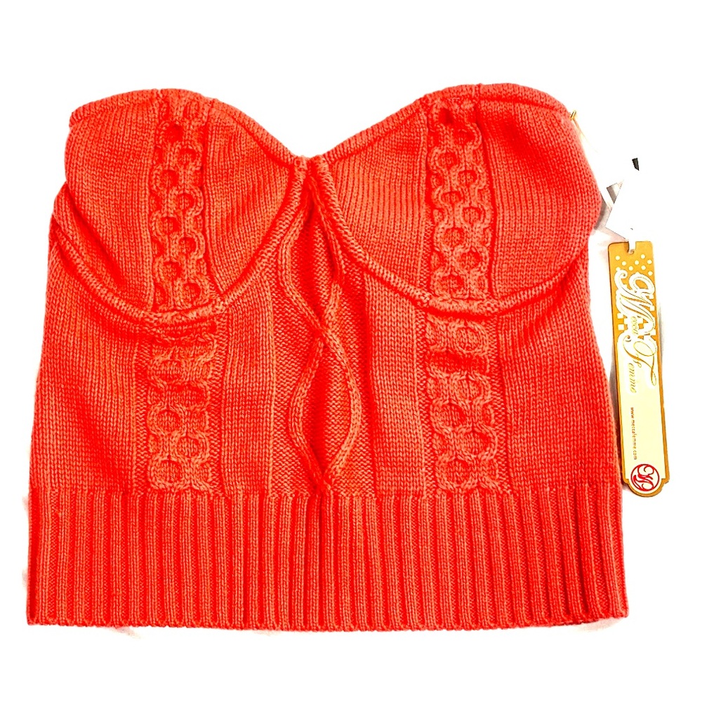 Strapless Sweater